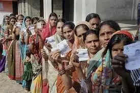 Voters queue up in large numbers in Telangana as polling starts