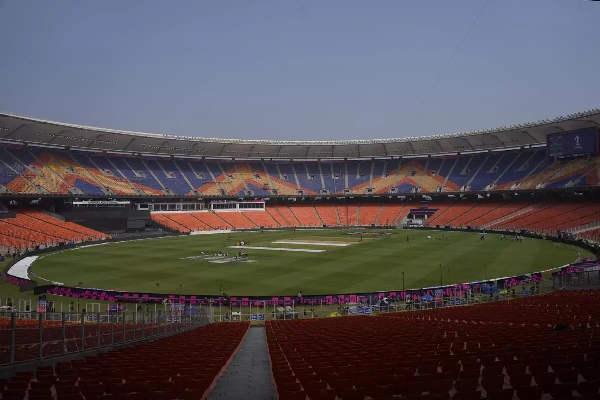 Ahmedabad pitch used for ODI WC final rated as average by ICC