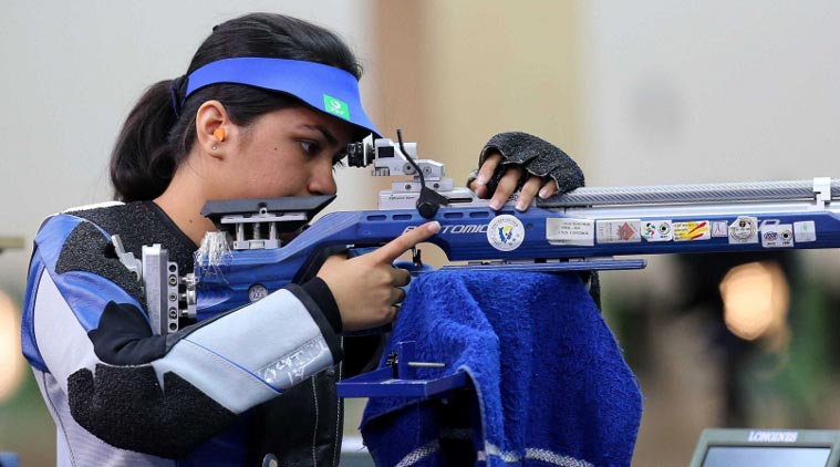 Asiad 2018: Shooter Apurvi Chandela in womens 10m Air Rifle final