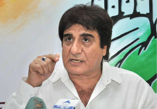 Raj Babbar appointed Congress chief in UP
